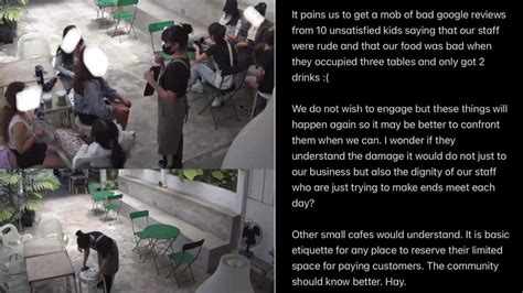 Bacolod coffee shop laments unfair bad reviews from 10 students.
